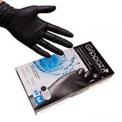 Перчатки противоскользящие Grippaz, 50 шт. в коробке, размер L цена и информация | Рабочие перчатки | kaup24.ee
