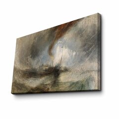 Репродукция Snow Storm: Steam-Boat off a Harbour's Mouth (J. M. W. Turner) цена и информация | Картины, живопись | kaup24.ee