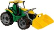 Võimas traktor Lena roheline, 62 cm hind ja info | Poiste mänguasjad | kaup24.ee