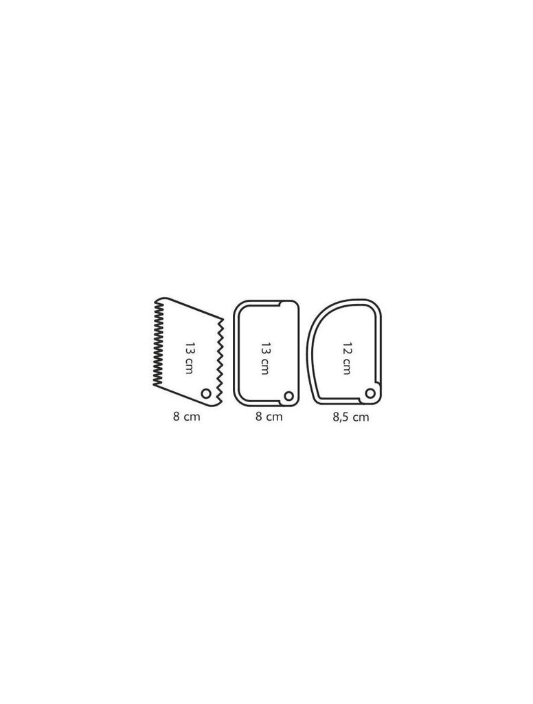 Tescoma spaatlite komplekt Delicia, 3 tk. hind ja info | Köögitarbed | kaup24.ee