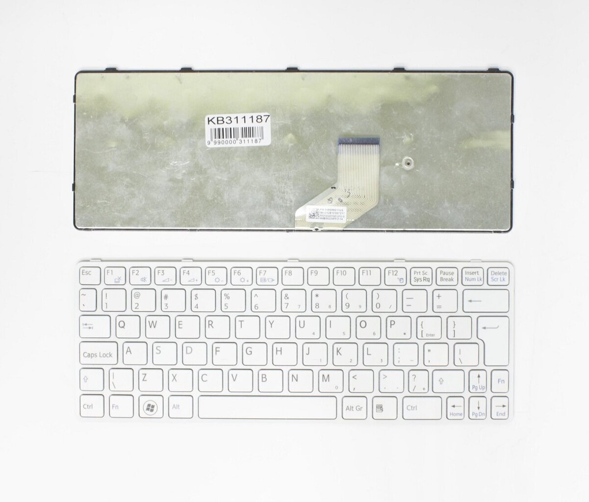 SONY Vaio klaviatuur: SVE11, UK valge hind ja info | Komponentide tarvikud | kaup24.ee