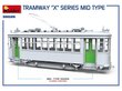 Miniart - Tramway "X" Series Mid Type, 1/35, 38026 hind ja info | Klotsid ja konstruktorid | kaup24.ee