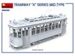 Miniart - Tramway "X" Series Mid Type, 1/35, 38026 hind ja info | Klotsid ja konstruktorid | kaup24.ee