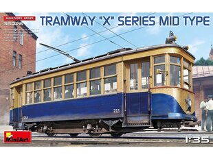 Miniart - Tramway "X" Series Mid Type, 1/35, 38026 hind ja info | Klotsid ja konstruktorid | kaup24.ee