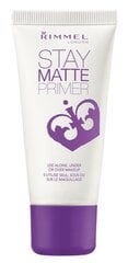 Meigibaas Stay Matte Rimmel 30 ml hind ja info | Jumestuskreemid, puudrid | kaup24.ee