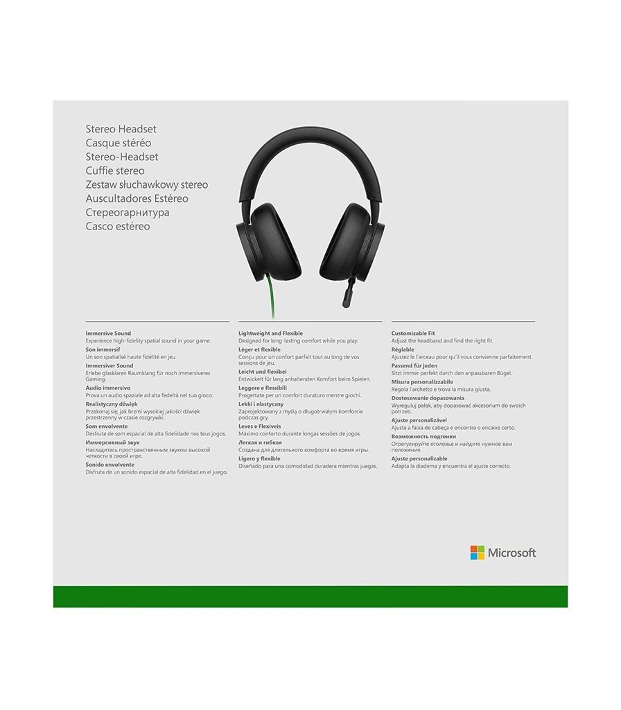 Microsoft Xbox Stereo Headset (8LI-00002) цена и информация | Kõrvaklapid | kaup24.ee