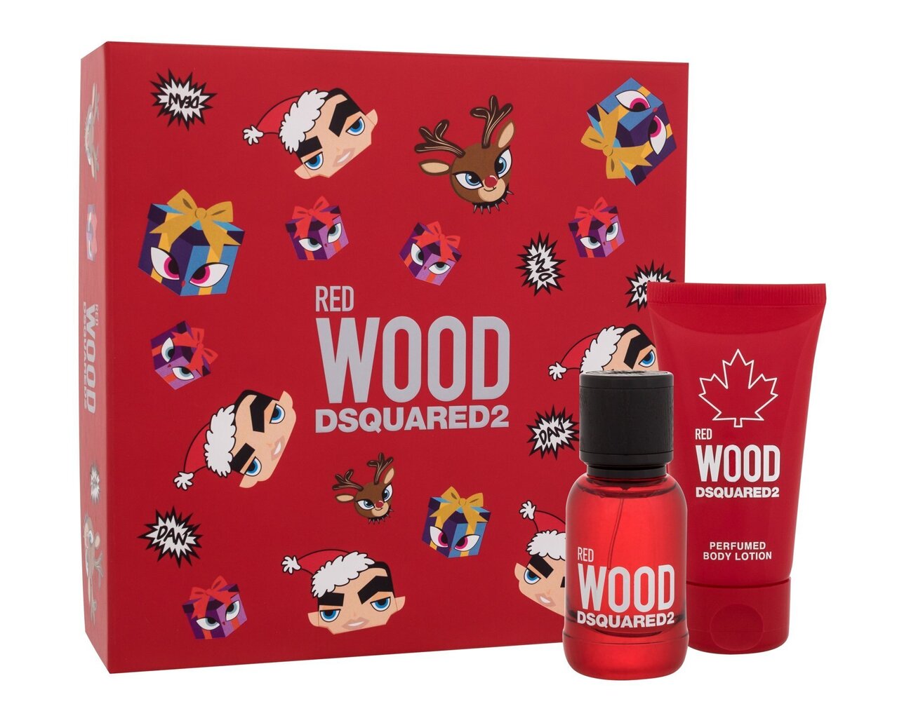 Komplekt naistele Dsquared2 Red Wood: tualettvesi EDT, 30 ml + kehakreem, 50 ml цена и информация | Naiste parfüümid | kaup24.ee