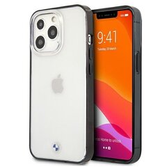 BMW BMHCP13XPCUMRBK Signature Collection Силиконовый чехол для Apple iPhone 13 Pro Прозрачный цена и информация | Чехлы для телефонов | kaup24.ee