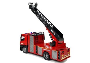 Kaugjuhitav tuletõrjeauto redeliga 1561 Huina hind ja info | Poiste mänguasjad | kaup24.ee