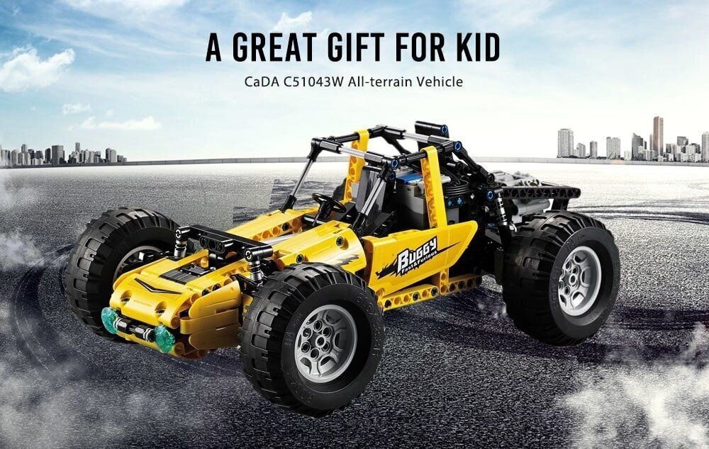 Masin Cada deTECH RC Buggy C51043W, 522 tk hind ja info | Poiste mänguasjad | kaup24.ee