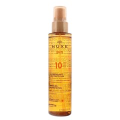 Pihustatav päikesekaitseõli Nuxe Sun Tanning SPF10 150 ml hind ja info | Päikesekreemid | kaup24.ee