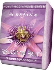 Мыло-губка для пилинга  "Passion Fruit" Refan цена и информация | Мыло | kaup24.ee