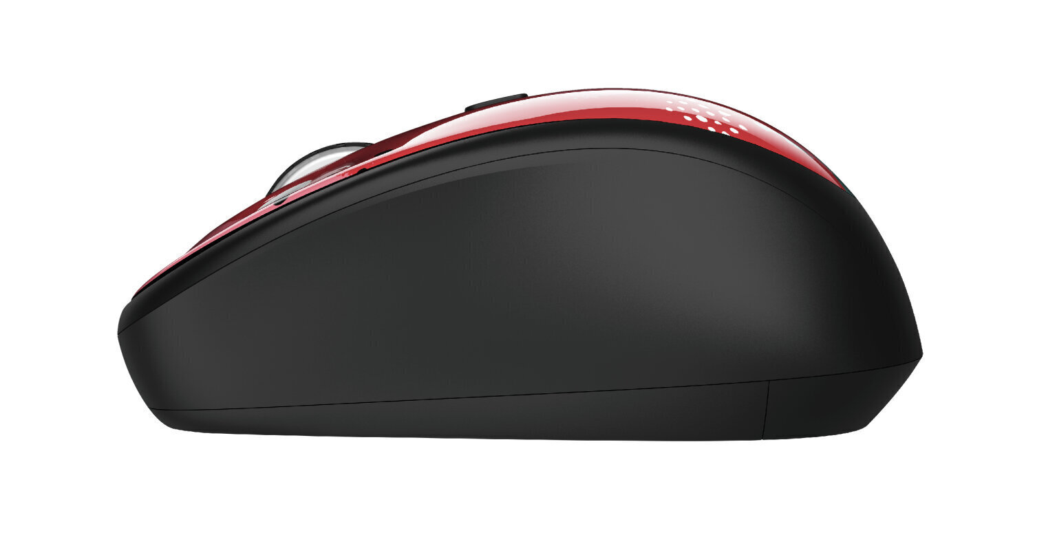 MOUSE USB OPTICAL WRL/YVI RED 24440 TRUST hind ja info | Hiired | kaup24.ee