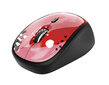 MOUSE USB OPTICAL WRL/YVI RED 24440 TRUST hind ja info | Hiired | kaup24.ee