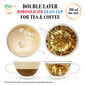 Suur topeltklaasist kruus tee ja kohvi jaoks, Double Layer Borosilicate, 380 ml. hind ja info | Klaasid, tassid ja kannud | kaup24.ee