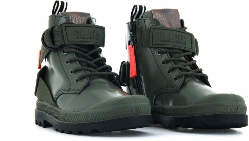 Lastesaapad Palladium Pampa Rock Ranger / Olive Night hind ja info | Laste saapad | kaup24.ee