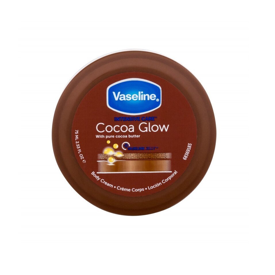 Kehakreem Vaseline Moisturising Cream Cocoa, 75 ml hind ja info | Kehakreemid, losjoonid | kaup24.ee