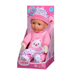 Кукла младенец Simba Laura 30 см цена и информация | Игрушки для девочек | kaup24.ee