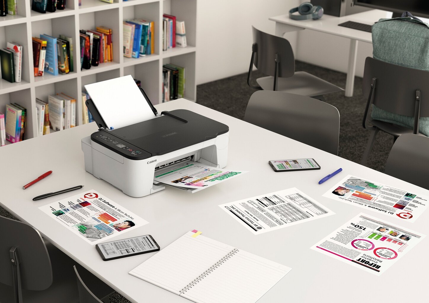 Canon PIXMA TS3452 MFP Wi-Fi Printer / Scanner / Copier inkjet color цена и информация | Printerid | kaup24.ee