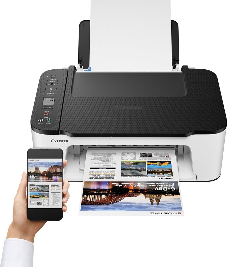 Canon PIXMA TS3452 MFP Wi-Fi Printer / Scanner / Copier inkjet color hind ja info | Printerid | kaup24.ee