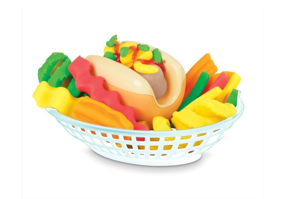 Plastiliinikomplekt Play Doh Spiral Fries, F13205L0 hind ja info | Arendavad mänguasjad | kaup24.ee