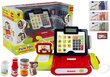 Mini kassaaparaat koos erinevate tarvikutega, sinine hind ja info | Tüdrukute mänguasjad | kaup24.ee