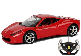 Mudelauto Ferrari Italia Rastar puldiga 1:14, punane цена и информация | Игрушки для мальчиков | kaup24.ee