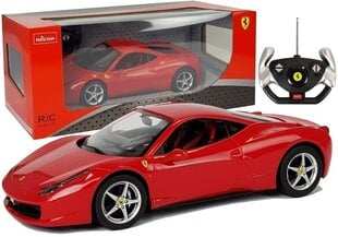 Mudelauto Ferrari Italia Rastar puldiga 1:14, punane hind ja info | Poiste mänguasjad | kaup24.ee