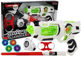 Лазерный пистолет Space Guardian со световым мечом и другими аксессуарами цена и информация | Игрушки для мальчиков | kaup24.ee