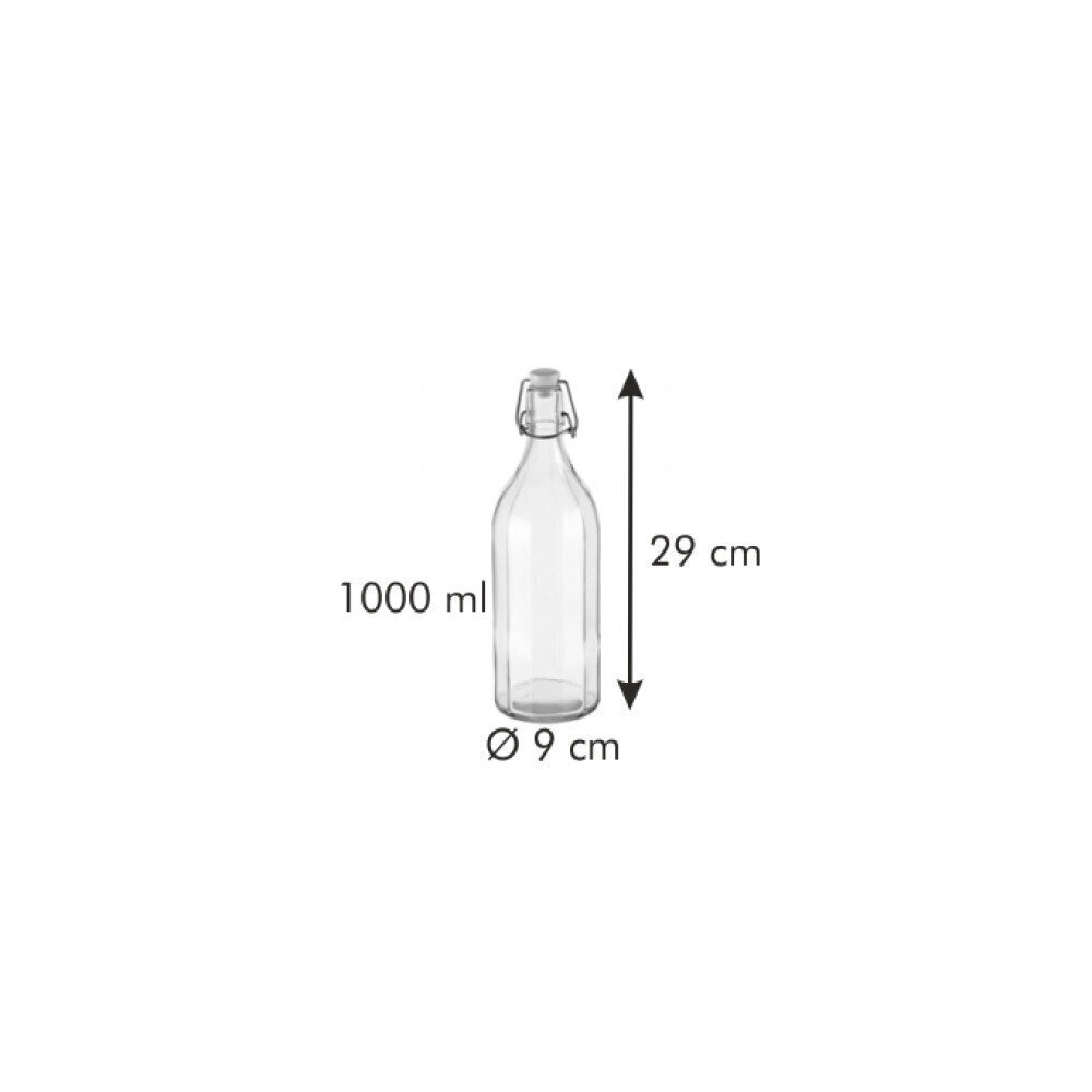 Tescoma pudel koos korgiga Della Casa, 1000 ml цена и информация | Köögitarbed | kaup24.ee