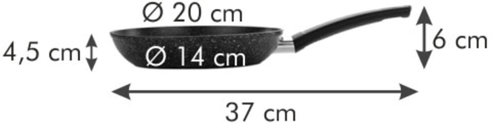 Tescoma FineStone pann, 20 cm hind ja info | Pannid | kaup24.ee