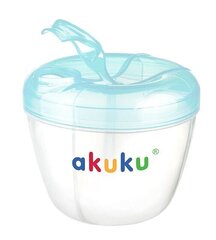 Баночка-дозатор для молочной смеси и сухой каши Akuku, синяя, А0461 цена и информация | Детский столовый сервиз | kaup24.ee