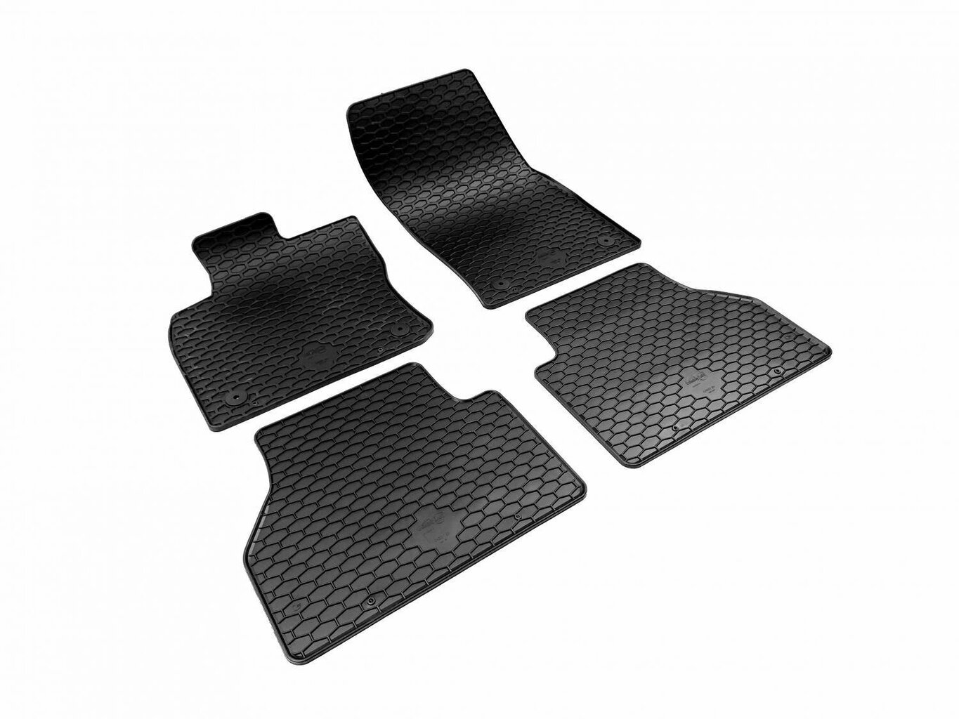 Automatid VOLKSWAGEN CADDY 2020-> 4pcs. black/ 222394 цена и информация | Kummimatid | kaup24.ee