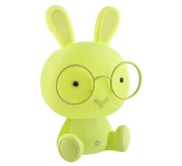 Большой LED - ночник Rabbit, зеленый цена и информация | Игрушки для малышей | kaup24.ee