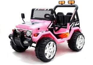 Ühekohaline elektriauto Jeep Raptor 4x4, roosa hind ja info | Laste elektriautod | kaup24.ee