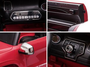 Ühekohaline elektriauto Jeep Grand Cherokee, punane hind ja info | Laste elektriautod | kaup24.ee
