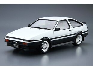 Aoshima - Toyota AE86 Sprinter Trueno GT-APEX '85, 1/24, 06141 hind ja info | Klotsid ja konstruktorid | kaup24.ee