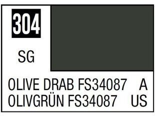 Краска Mr.Hobby - серия Mr.Color нитрокраска C-304 серый - черный FS34087, 10 мл цена и информация | Принадлежности для рисования, лепки | kaup24.ee