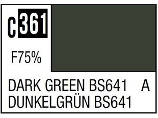 Mr.Hobby - Mr.Color C-361 Dark Green BS641, 10ml hind ja info | Kunstitarbed, voolimise tarvikud | kaup24.ee