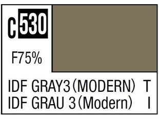 Mr.Hobby - Mr.Color C-530 IDF Gray 3 (Modern), 10ml hind ja info | Kunstitarbed, voolimise tarvikud | kaup24.ee