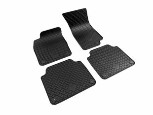 Коврики AUDI A8 D5 2018-> 4pcs. black/ 222714 цена и информация | Модельные резиновые коврики | kaup24.ee