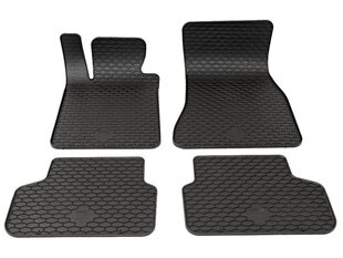 Automatid BMW 5er G30/G31 2016-> 4 pcs. black /222454FL цена и информация | Резиновые коврики | kaup24.ee