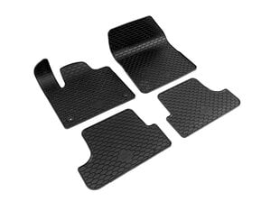 Коврики CITROEN C5 Aircross Hybrid 2020-> 4pcs. black/ 222727 цена и информация | Резиновые коврики | kaup24.ee