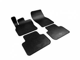 Коврики AUDI Q3 2019-> 4pcs. black/ 222604 цена и информация | Резиновые коврики | kaup24.ee