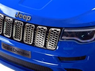 Ühekohaline elektriauto Jeep Grand Cherokee, sinine hind ja info | Laste elektriautod | kaup24.ee