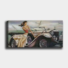 Reproduktsioon lõuendil Auto, 30x80 cm цена и информация | Картины, живопись | kaup24.ee