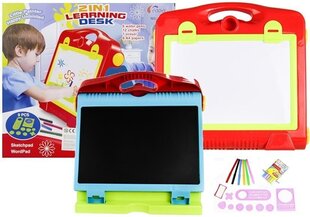 Двусторонняя доска для рисования Learning Desk цена и информация | Развивающие игрушки | kaup24.ee