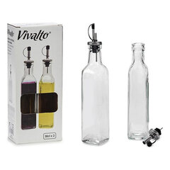 Äädikapudel Vivalto Läbipaistev (300 ml) (0,3 L) (5,5 x 25,5 x 11 cm) (5 x 25 x 5 cm) (30 cl) цена и информация | Стаканы, фужеры, кувшины | kaup24.ee