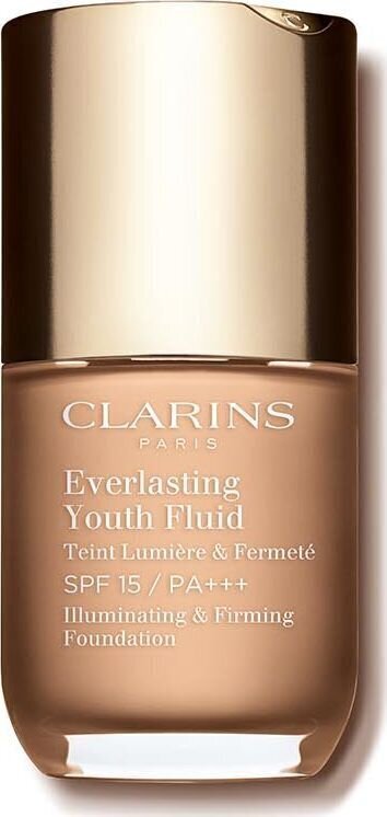 Jumestuskreem Clarins Everlasting Youth Fluid 108 Sand, 30 ml цена и информация | Jumestuskreemid, puudrid | kaup24.ee