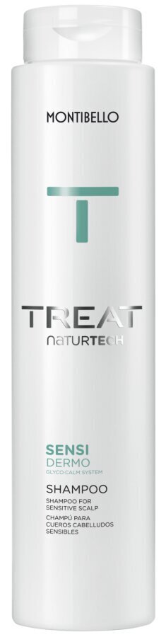 Šampoon tundlikule peanahale Montibello TREAT NaturTech Sensi Dermo (300ml) цена и информация | Šampoonid | kaup24.ee